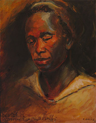 Head of an American Woman: Study after Ruben's "Head of a Negro Man"