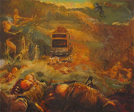 Day of the Dead: Study for "Resurrection"